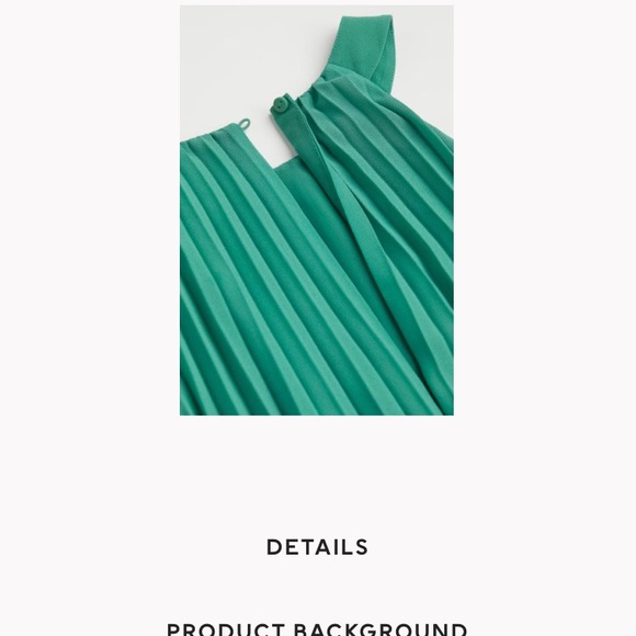 Sage, green H&M, pleated layered tank medium excellent condition like new - Picture 8 of 12
